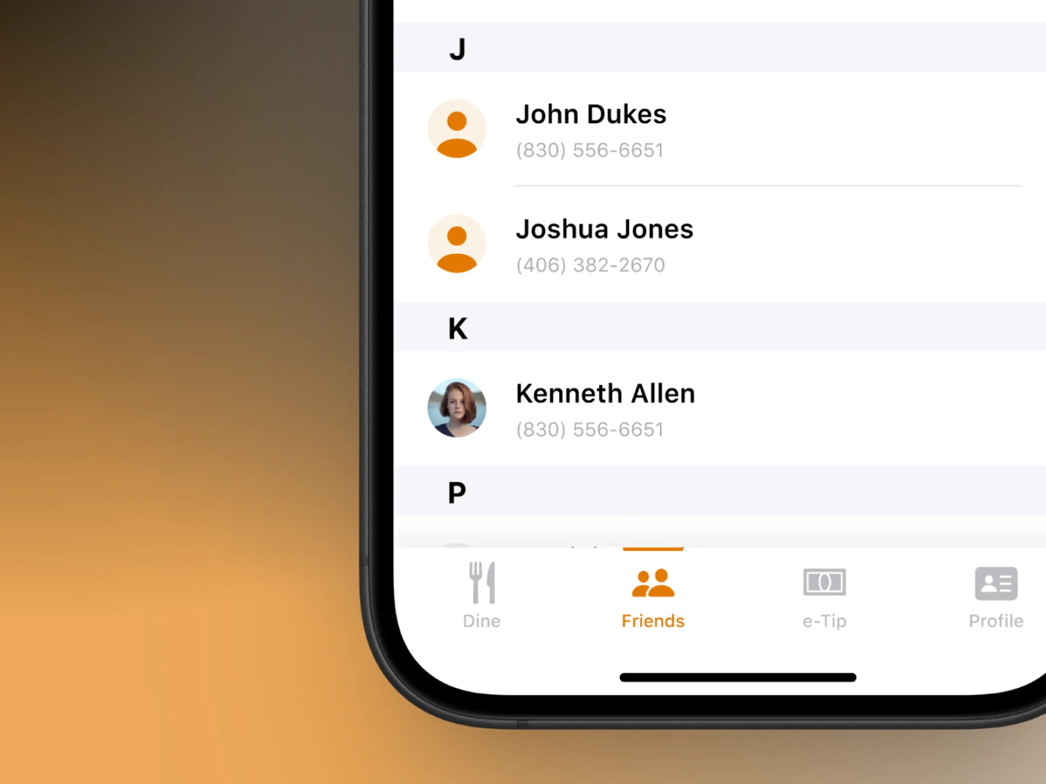 Perfecti server notifications and table requests
