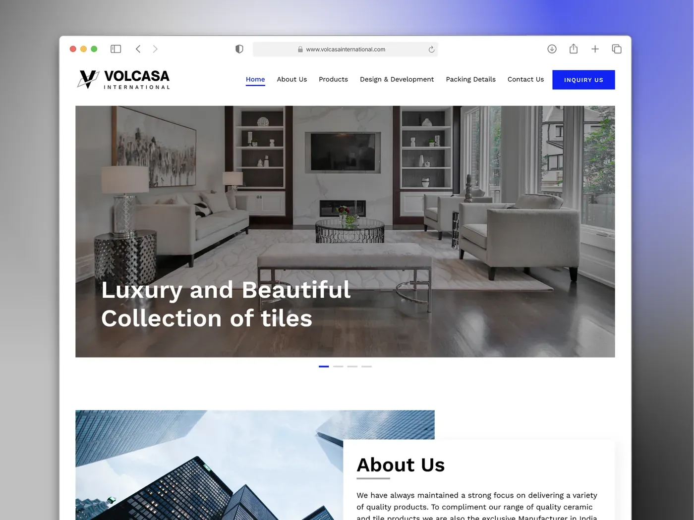Volcasa International export markets